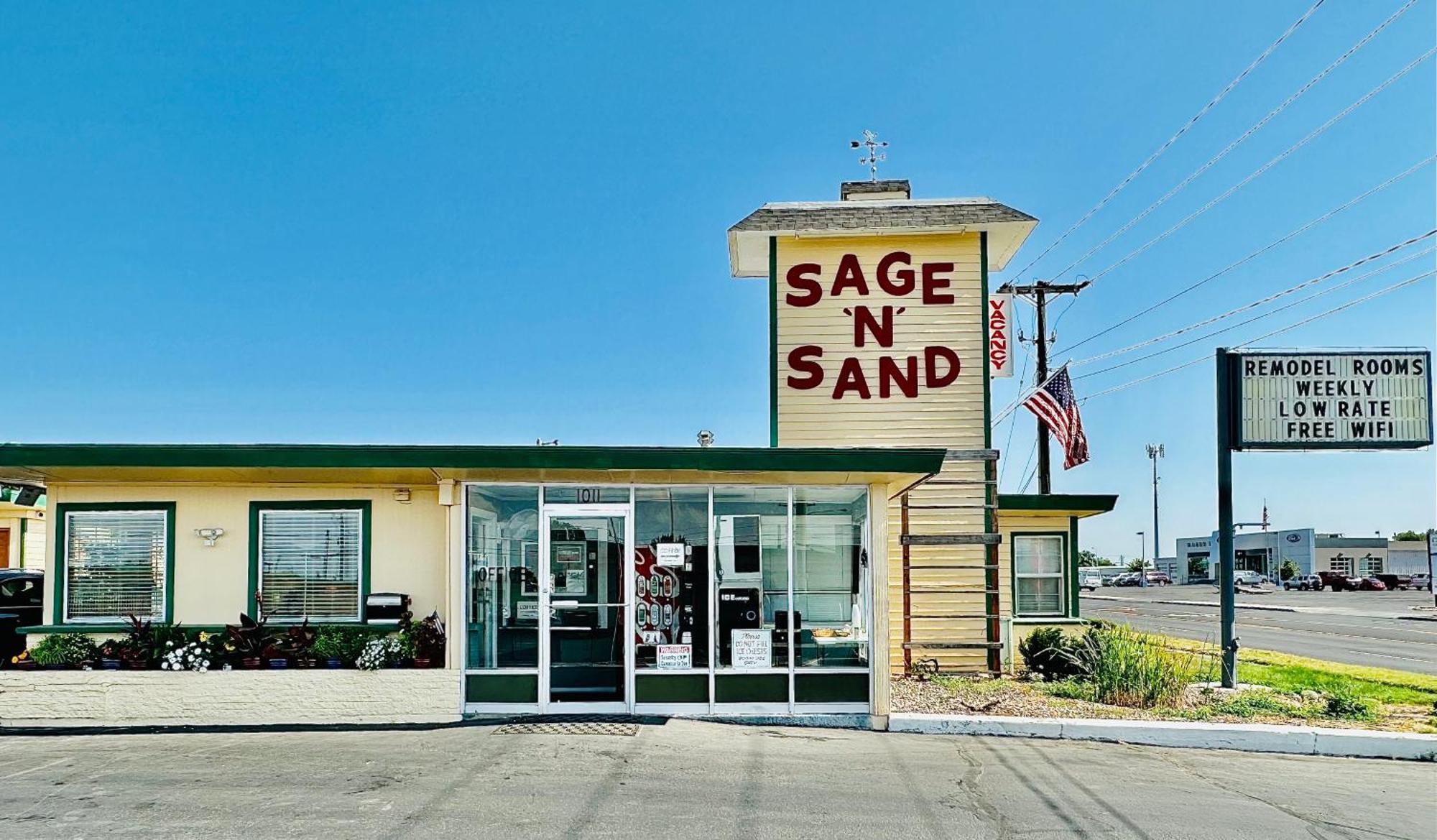 Sage N Sand Motel Moses Lake Bagian luar foto